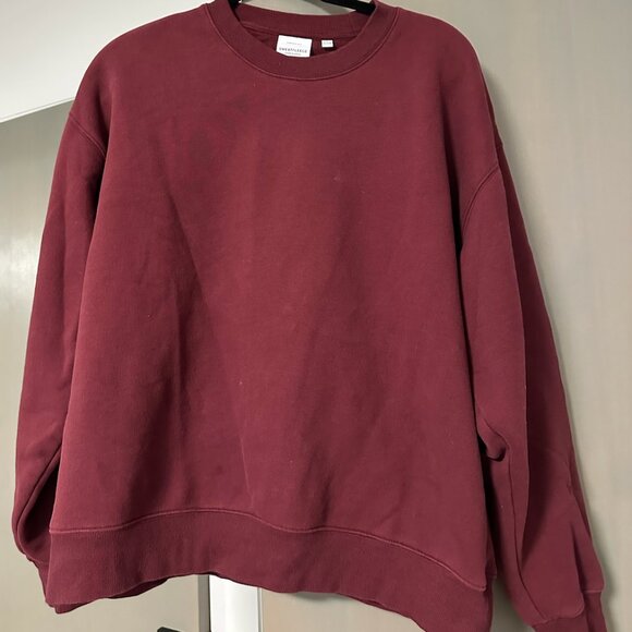 Aritzia Sweaters - Cozy Sweatfleece Perfect Crew Sweatshirt Aritizia